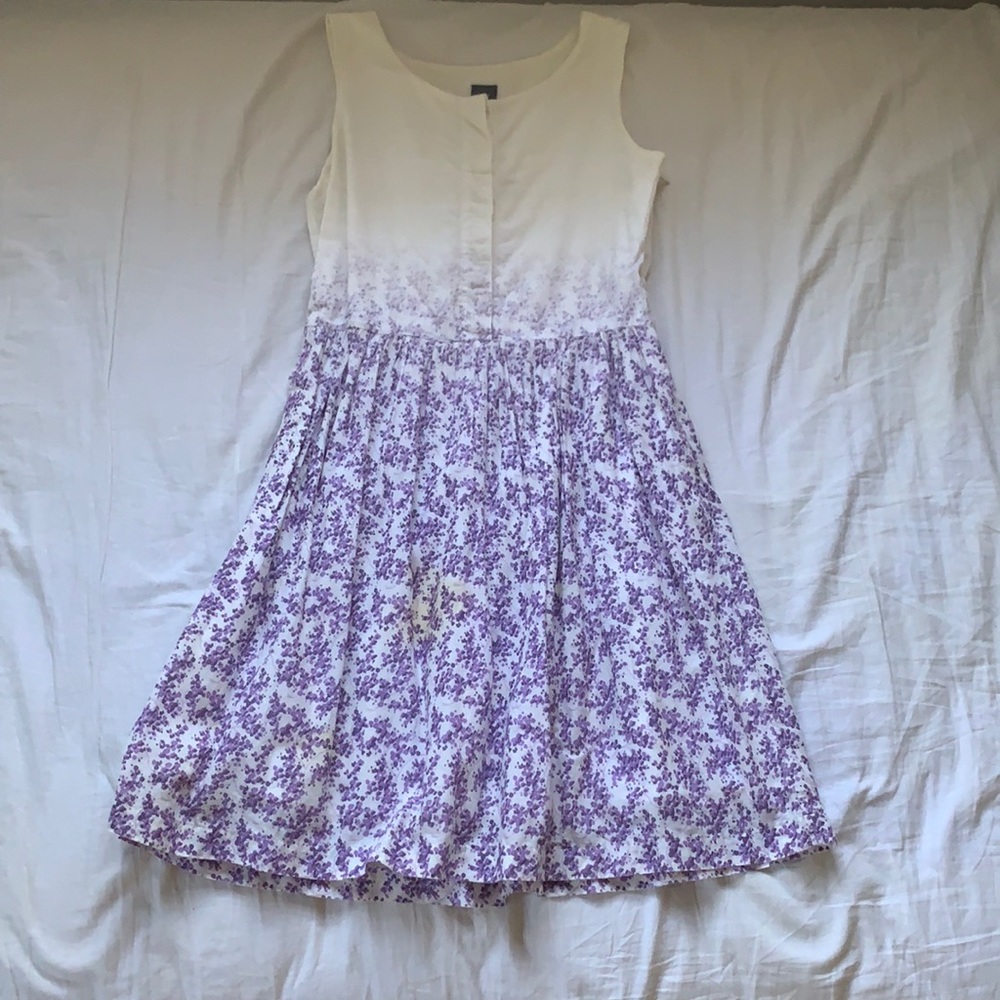 Flowery Gap dress